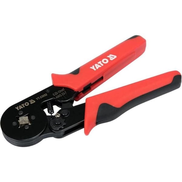 YATO Crimpverktyg 175 mm, 0,25-10mm2 set YT-23052