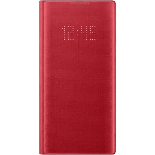 LED View Cover Röd Note10