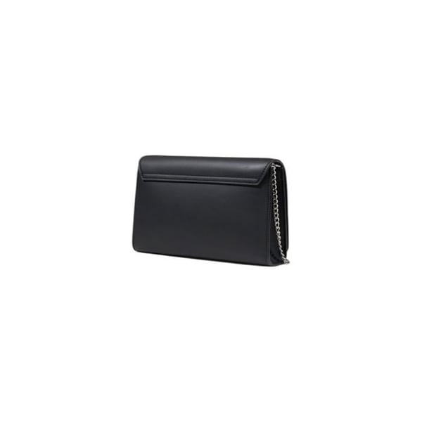 Sort polyethylenet håndtaske Love Moschino
