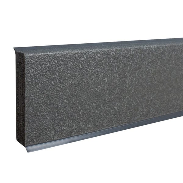 PROVISTON PVC hårt skum Tonad mjuk läppsockel 12 x 60 x 2500 mm basalt 25 meter | 10 st