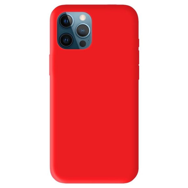 Röd silikonfodral - Kompatibel med Apple iPhone 12 Pro Max