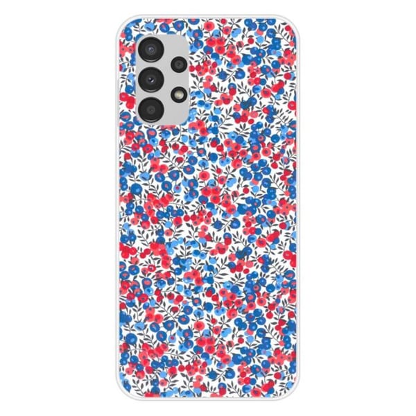 Siliconfodral - Kompatibel med Samsung Galaxy A13 4G - design liberty wiltshire blå