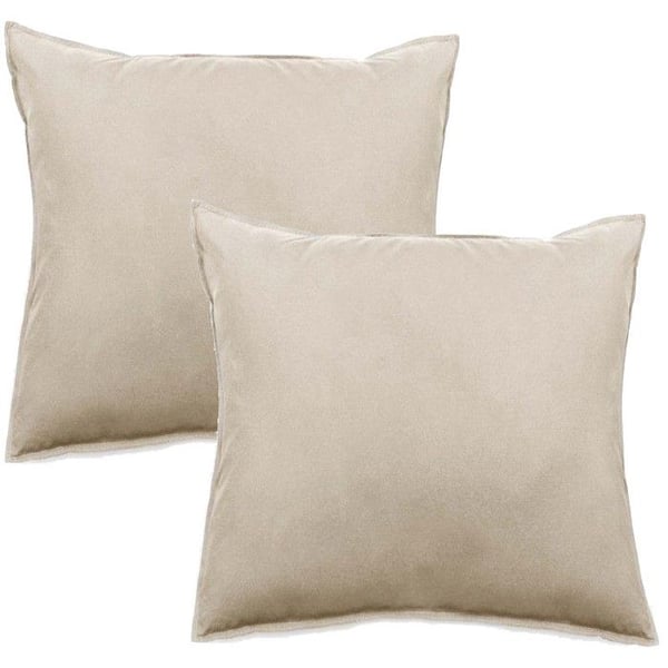 Set om 2 kuddfodral Palace av 100 % tvättad bomull 63 trådar/cm² Vent du sud - Palace Lin - Set om 2 kuddfodral 65 x 65 cm