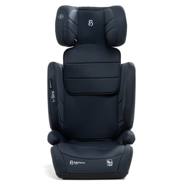 BEBELISSIMO - Isofix bilbarnstol - I-size booster - 100 -150cm - i- Giro - mörkgrå