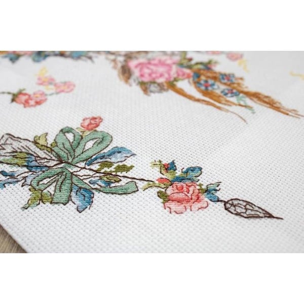 LetiStitch korsstygnsset - Vårdrömmar 29x31 cm