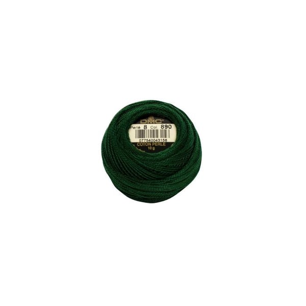 Coton perlé DMC art 116, tjocklek 8 - nystan av 80m - Att 890