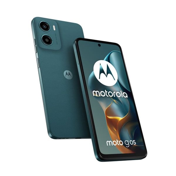 Motorola Moto G05 Grøn Smartphone Android 15 Dobbelt SIM 8GB RAM 256GB