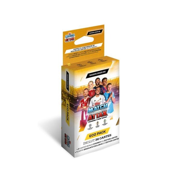 Eco Pack | Topps | Ligue Des Champions Match Attax-Boosterlådor