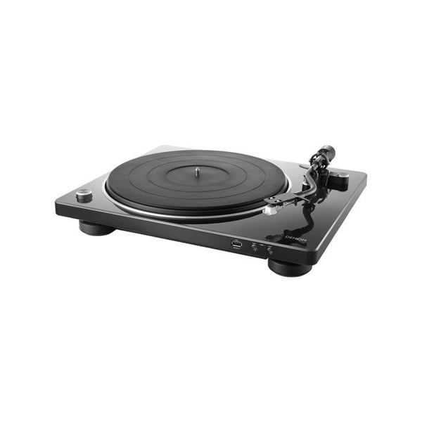 Denon DP-450 USB Svart Bältdriven Skivspelare