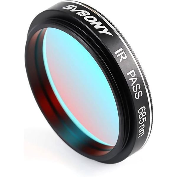 Svbony SV183 IR-filter 1,25 tum, IR-pass 685nm-filter, infraröd astrofotografi, för att fotografera månen, planetarisk natur och landskap