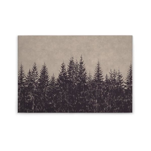 Canvastavla - Tadessi - M1-No.50130 - Träd - Skog - Beige - Svart - Canvas på bårram - Natur - 90 x 60 cm Canvastavla - Tadessi - M1-No.50130 - Träd - Skog - Beige - Svart - Canvas på bårram - Natur - 90 x 60 cm