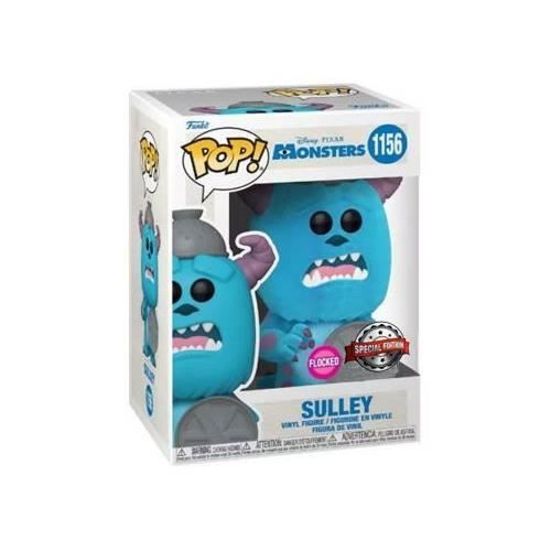 Figurine - FUNKO - Sulley med Lock Flocked - 20-årsjubileum - Flerfärgad - Inomhus- USED