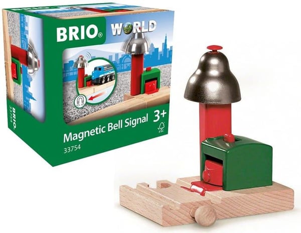 Magnetisk klocksignal - BRIO World - Ravensburger - Gul - Blandad från 3 år