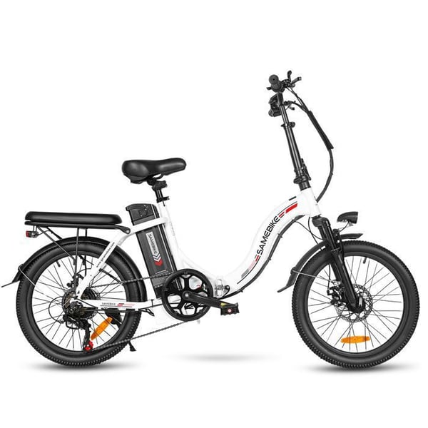 Aikuisille tarkoitettu sähköpyörä SAMEBIKE CY20, Moottori 350 W, Akka 36 V 12 Ah, Renkaat 20 Tuumaa