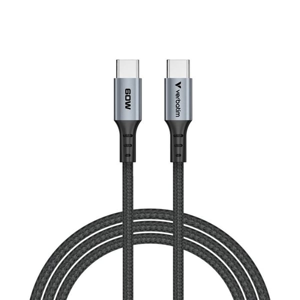 VERBATIM KABEL USB-C/ USB-C 60W
