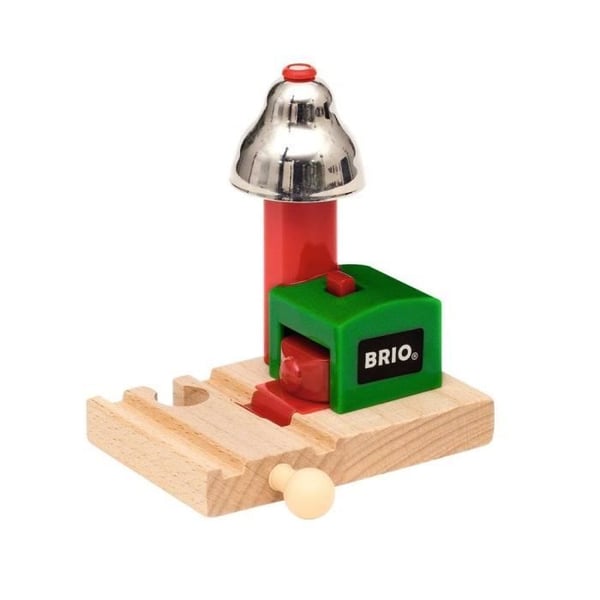 Magnetisk klocksignal - BRIO World - Ravensburger - Gul - Blandad från 3 år