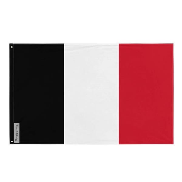 Romerska republikens flagga – 120 x 180 cm – Polyester – Metallöglor – Vattentålig