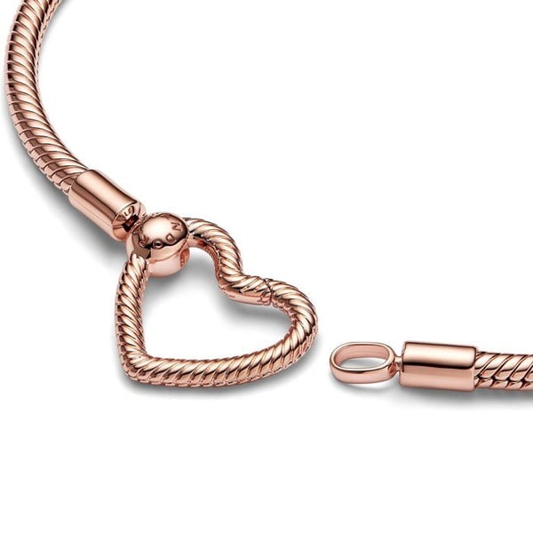 Armband Kvinna - 582257C00-17 - Silver 925 - Roséguld - 17 cm - Torque Stil