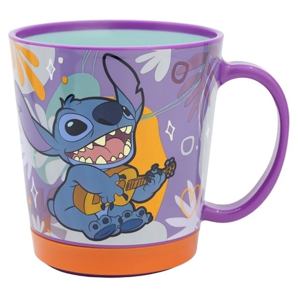 Kopp - ANNAN MÄRKE - Aloha - Disney Stitch - 410 ml - Smartgrip-system - 100 % BPA-fri