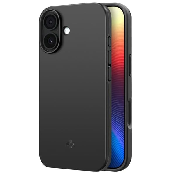 MagSafe-fodral - SPIGEN - iPhone 17 - Stöttålig - Thin Fit - Svart