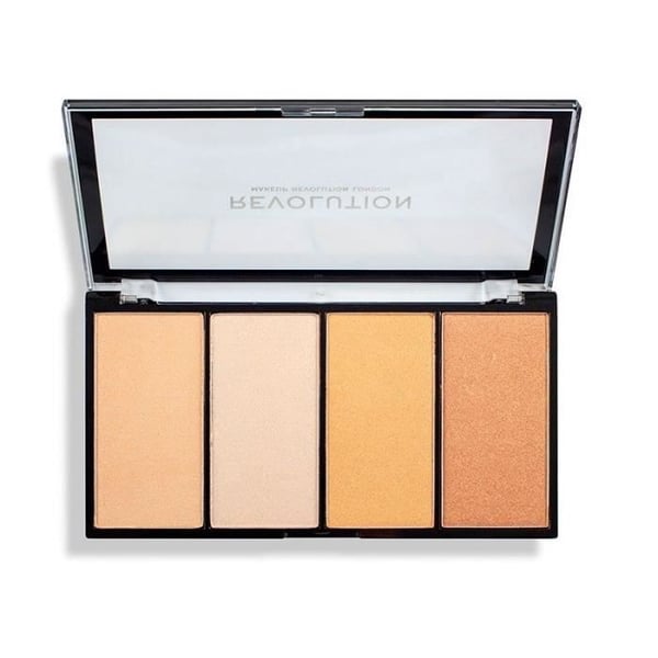 I Heart Revolution Re-Loaded Luster Lights Warm la palette de illuminadores que no puede faltar en tu tocador!