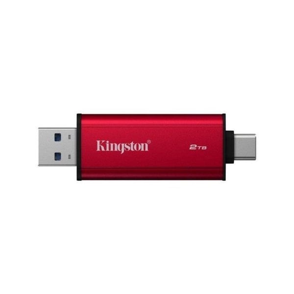 Kingston Dual USB-A/C 2TB SSD 1050MB/s Bærbar Ultra Hurtig