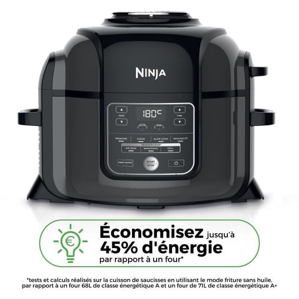 Multikokare NINJA - Foodi OP300EU - Kapacitet 6L - 7 tillagningsprogram - 1500W