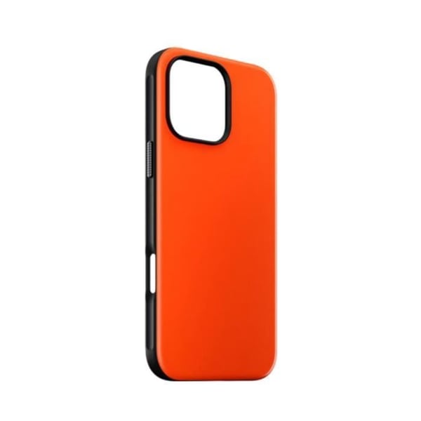 Coque för iPhone 16 Pro Max - NOMAD - Sportmodell - Orange - Stötabsorberande - TPU