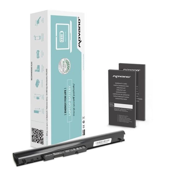 Batteri - GRÖN DATOR - Movano - 14,4 V - Kompatibel med HP 240/250/255 G2/G3 - Litiumjon