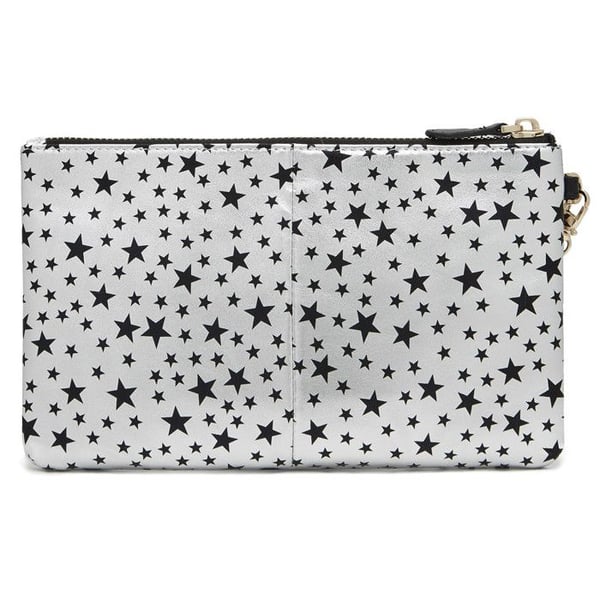 Mightypurse - Clutch OCH telefonladdare Silver stjärna