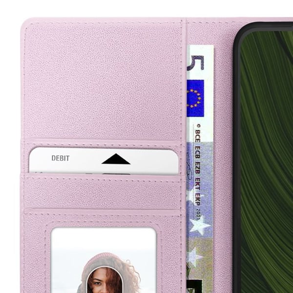 Fodral Plånbok 2 i 1 - MAYAXESS - Fairphone 6 - Roséguld - Avtagbart Skal - Magnetiskt