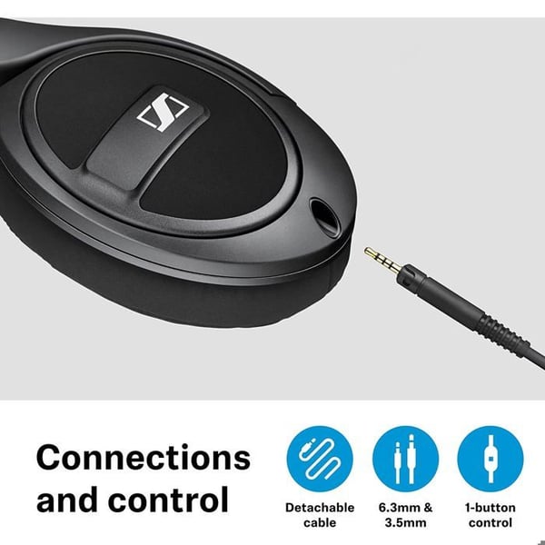 Hovedtelefoner - Sennheiser - HD 569 - Over-ear - Indbygget mikrofon - Jack 3,5mm