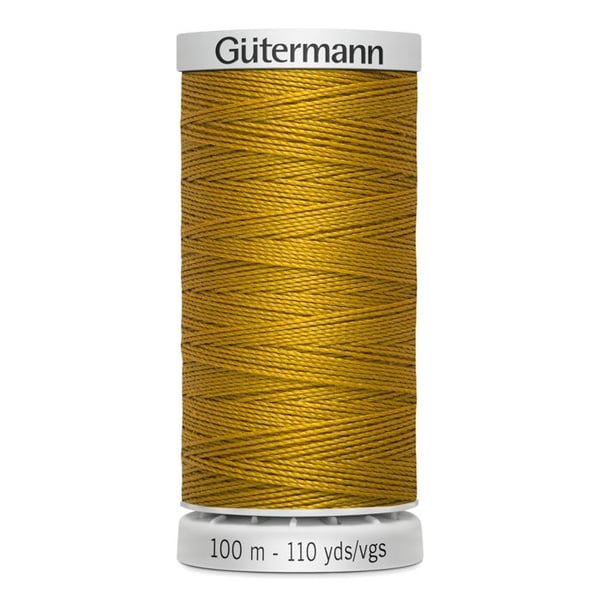 Fil extra stark 100% polyester Gutermann, set av 5 spolar på 100m - Att 412 - orange jeans