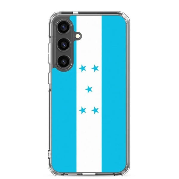 Mobilskal – Officiell Hondurasflagga – Kompatibel med Samsung Galaxy S20 – Mjuk fodral – Slitstark och stötresistent – Pixelforma