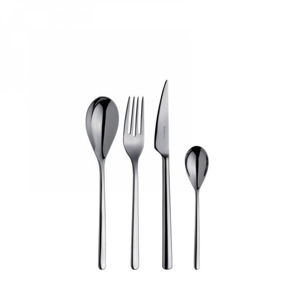 Bestickade - SINTESI - Besticksats 24 Bit - Rostfritt stål 18/10 - LUCIDO - Diskmaskinskompatibel