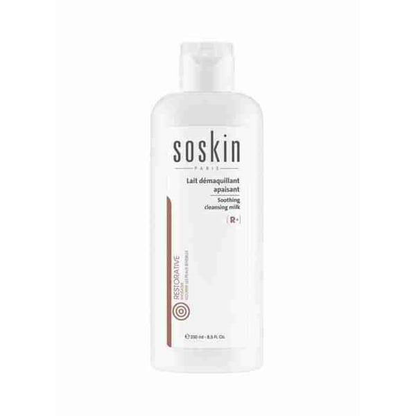 SOSKIN Lait Démaquillant Apaisant R+ 250 ml Restrativ rengöringskräm för ansiktet