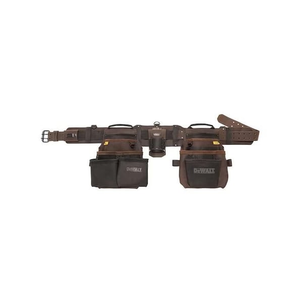 Verktygsbälte - DeWalt - DWST50113 - Nubuckläder - 18 fack - Justerbart