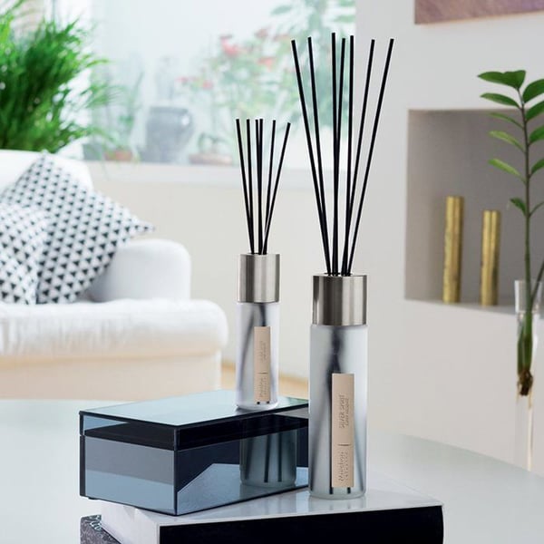 Diffuser med pinnar - MILLEFIORI - Guldsafran - 350 ml - Glas - 7 pinnar