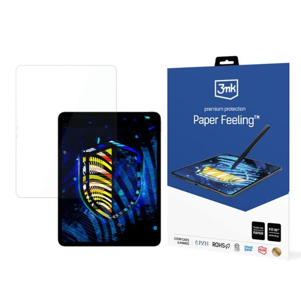 Beskyttelsesfilm - 3MK - iPad Pro 13" (M4, 2024) - 2 stk. - Syntetisk - Paper Feeling