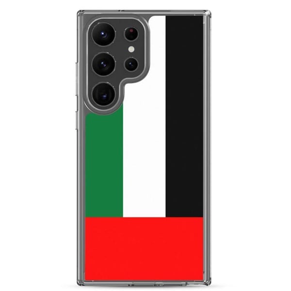 Telefonfodral - PIXELFORMA - Samsung Galaxy S10 - Flagga Förenade Arabemiraten - Flerfärgad - Mjuk