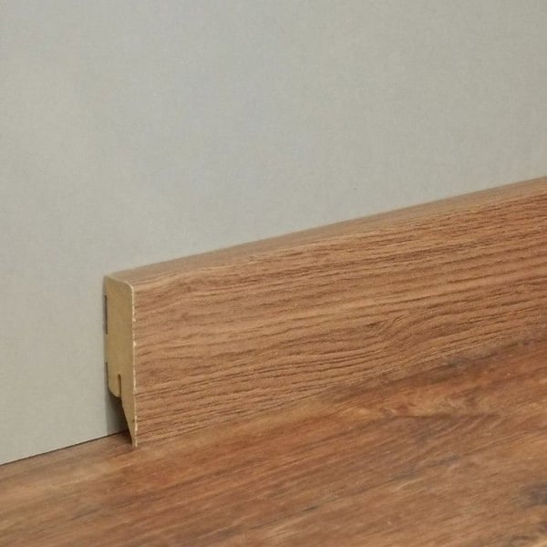 Plintar / Plintar på golv / Golvplintar Lecco-6 (72729) - Mörk ek