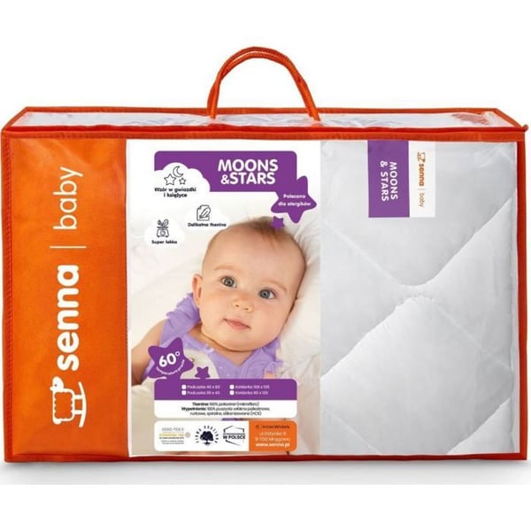 Sänghimel Noname - SEN000010 - ENSEMBLE FÖR BARN MÅNAR - STJÄRNOR 90X120+40X60