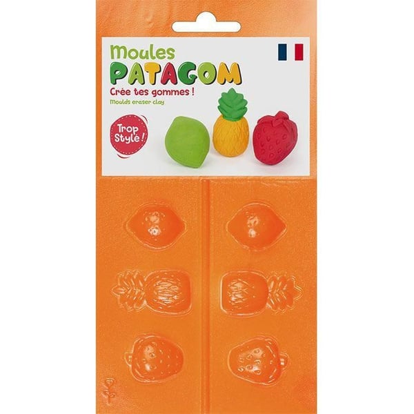 Patagom Creative fröformar - Frukter - 3 st