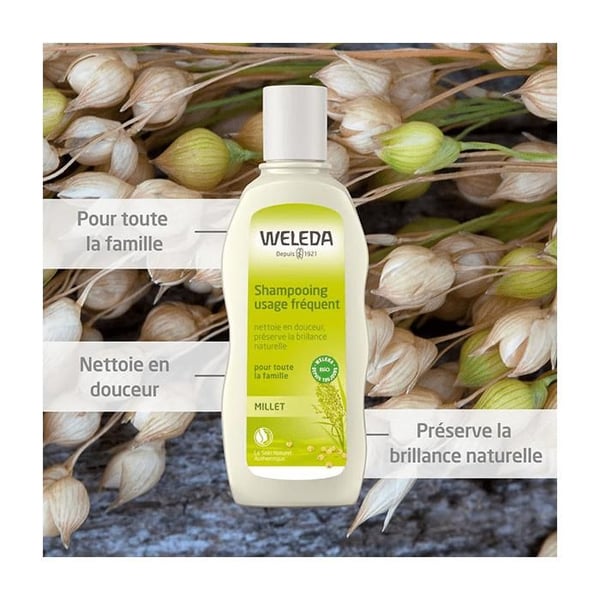Weleda Millet Nourishing Shampoo för normalt hår 190ml