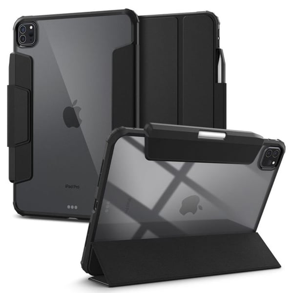 Coque iPad Pro 11 (2024) - SPIGEN - Ultra Hybrid Pro - Svart - Optimal skydd - Hållbara material