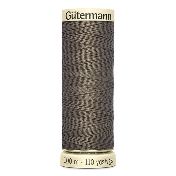 Sytråd 100% polyester Gutermann 1 Spole - Att 727 - aska