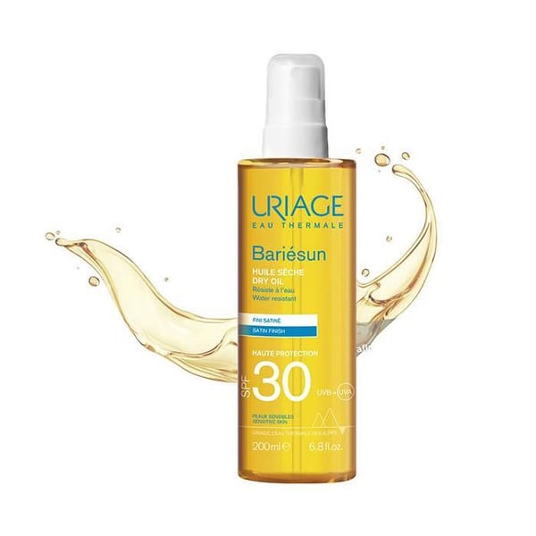 Uriage Bariésun Tør Sololie SPF30 200ml