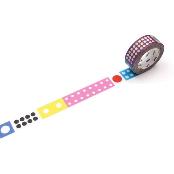 Maskeringstejp - Maskeringstejp MT x KAPITZA Motiv polka