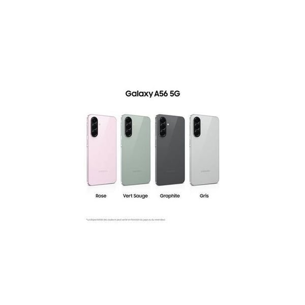 SAMSUNG Galaxy A56 5G Smartphone 128 GB Grön salvia