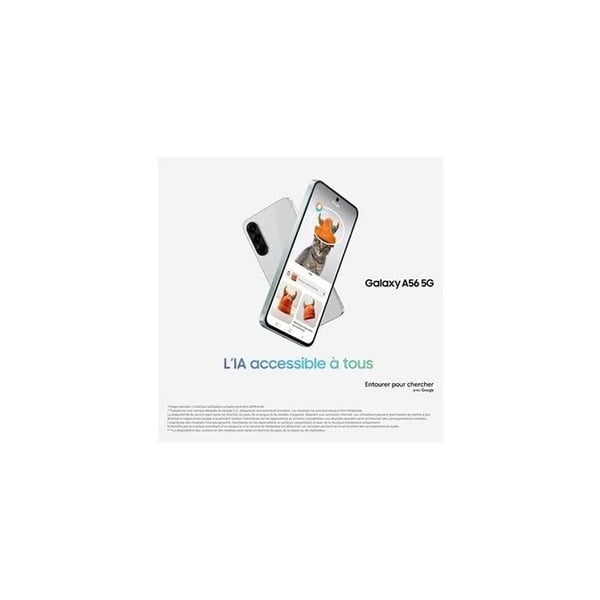 SAMSUNG Galaxy A56 5G Smartphone 128 GB Grön salvia